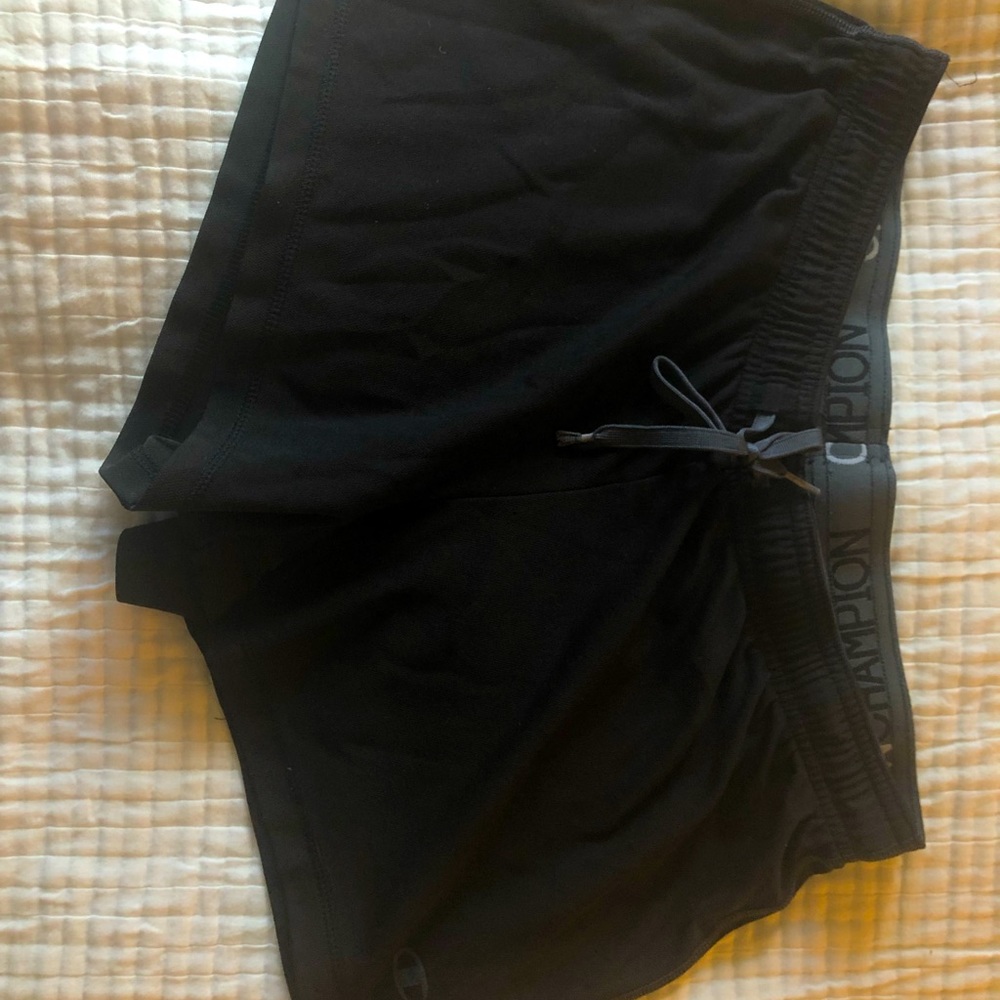 Black Champion Athletic Shorts (M)